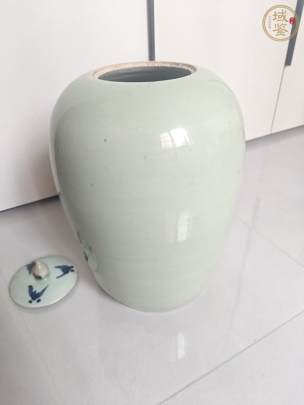 古玩陶瓷青花冬瓜罐真品鑒賞圖