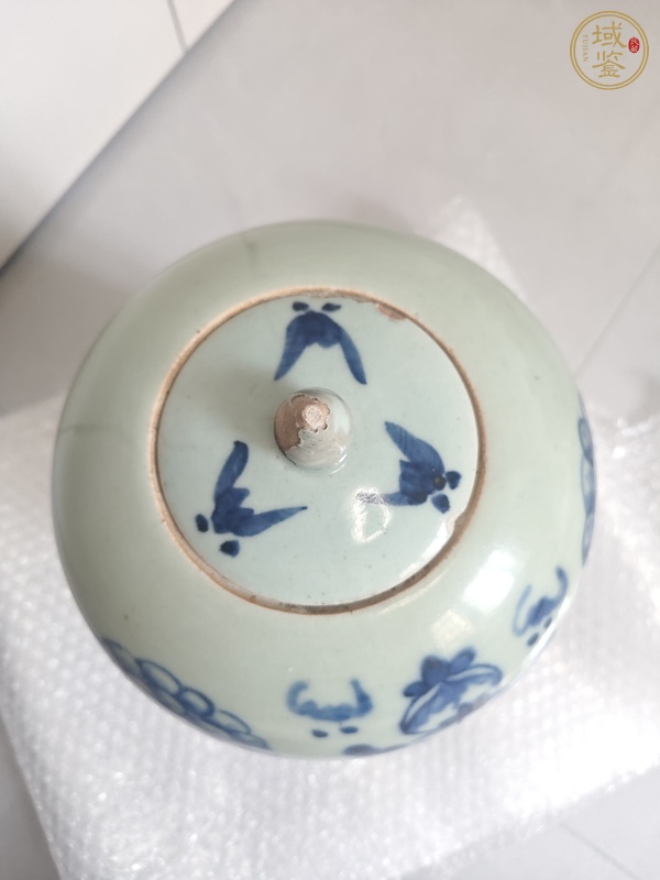 古玩陶瓷青花冬瓜罐真品鑒賞圖