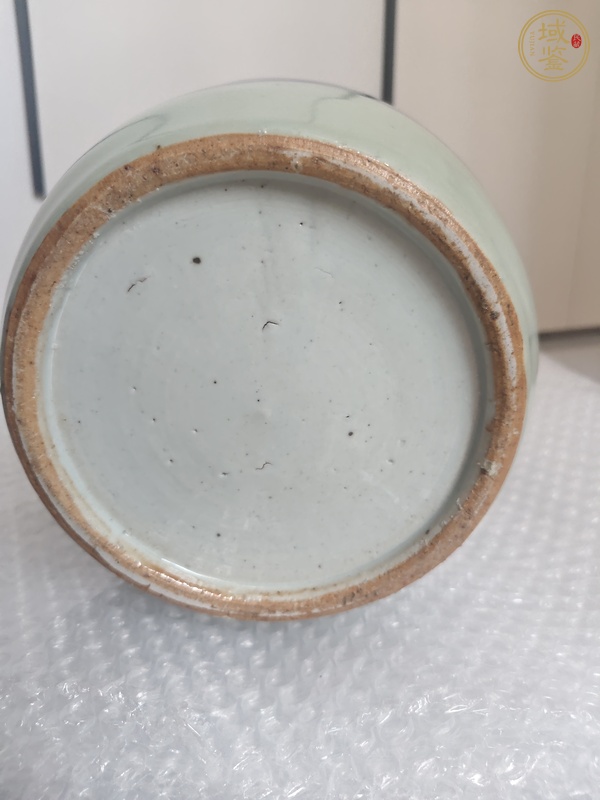 古玩陶瓷青花冬瓜罐真品鑒賞圖