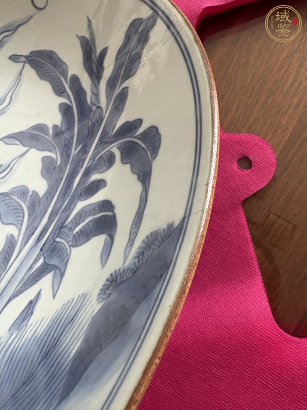 古玩陶瓷青花盤真品鑒賞圖