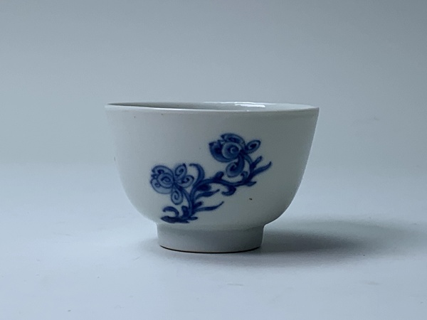 古玩陶瓷清康熙·青花花神杯拍賣,當前價格166元