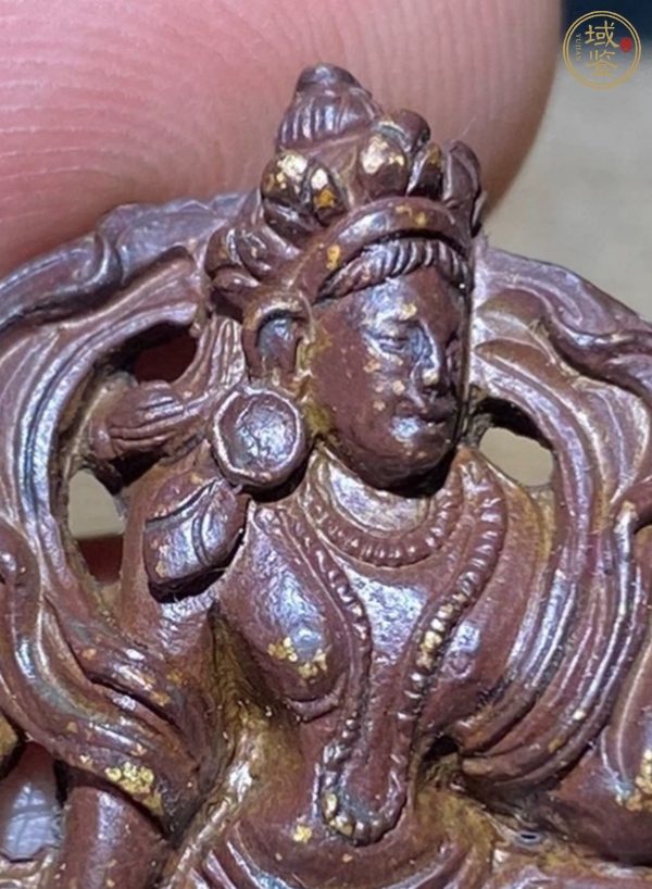 古玩銅器造像牌真品鑒賞圖