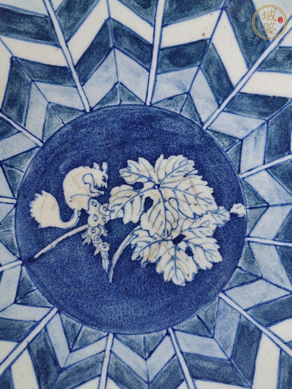 古玩陶瓷日本大正青花碗真品鑒賞圖