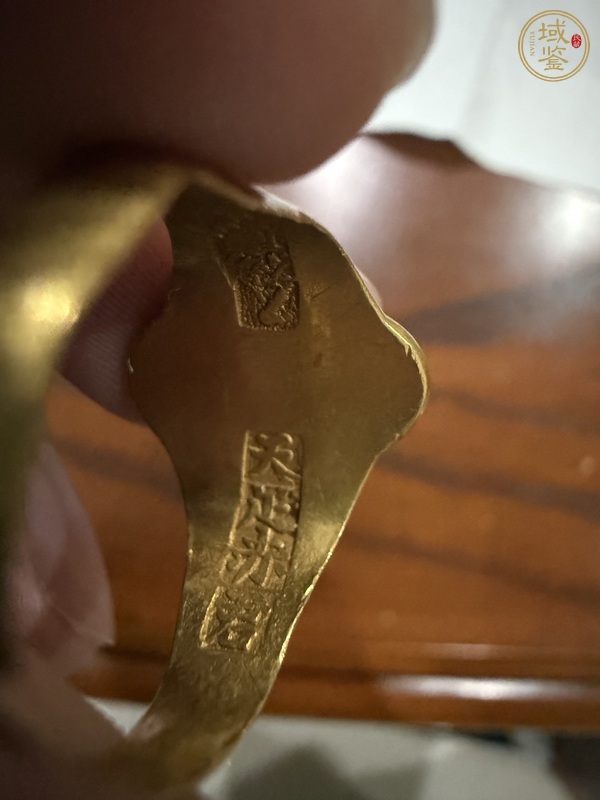 古玩金戒指真品鑒賞圖