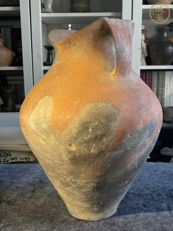 古玩陶瓷寺洼文化魚口罐真品鑒賞圖