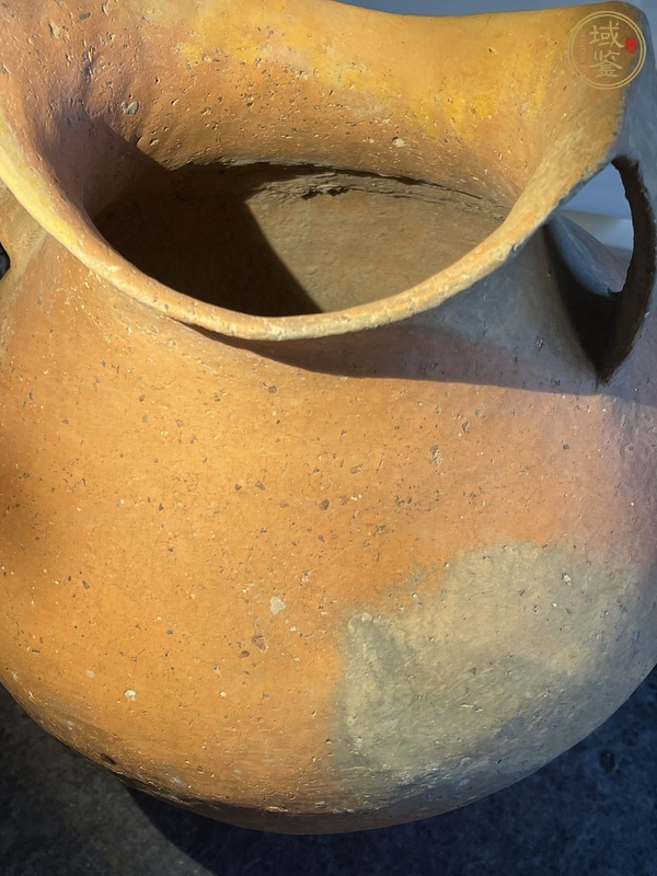 古玩陶瓷寺洼文化魚口罐真品鑒賞圖
