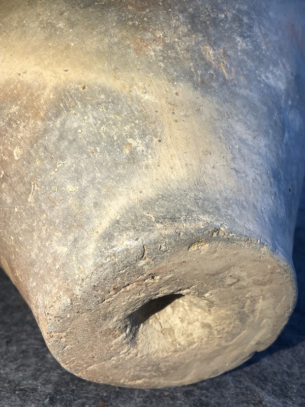 古玩陶瓷寺洼文化魚(yú)口罐拍賣(mài)，當(dāng)前價(jià)格6200元
