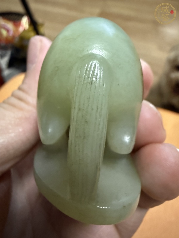古玩玉器天然和田玉馬真品鑒賞圖