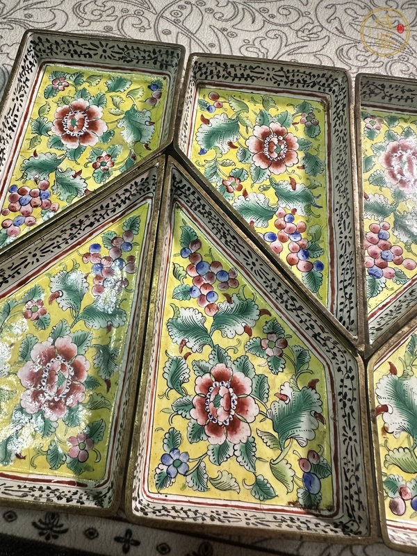 古玩雜項盤真品鑒賞圖