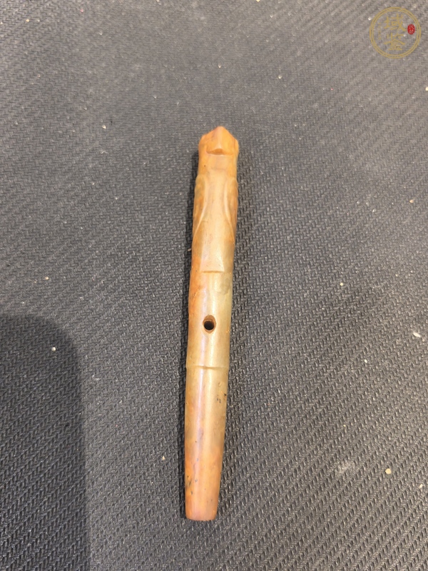 古玩玉器仿古玉梟型件真品鑒賞圖