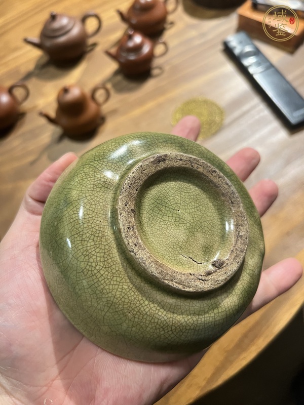 古玩陶瓷青釉洗真品鑒賞圖