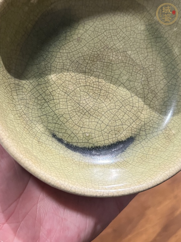 古玩陶瓷青釉洗真品鑒賞圖