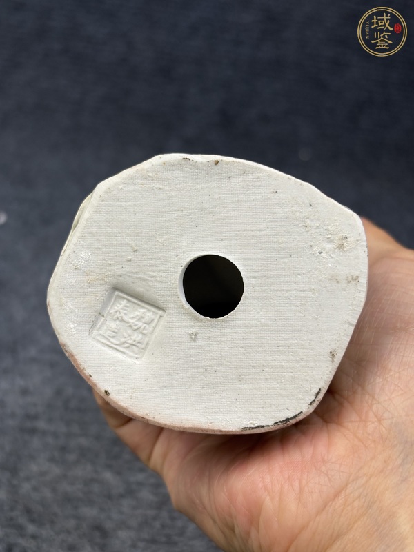 古玩陶瓷漁夫塑像真品鑒賞圖