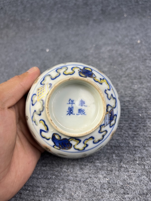古玩陶瓷玲瓏瓷蓮池紋碗拍賣，當(dāng)前價(jià)格999元