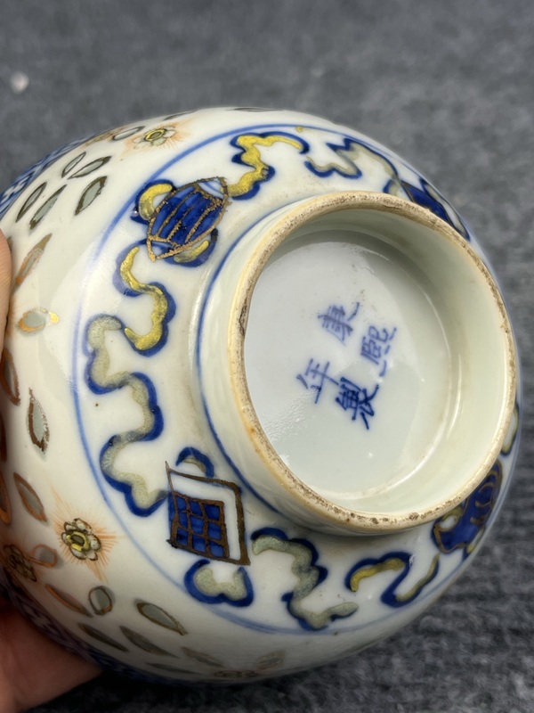 古玩陶瓷玲瓏瓷蓮池紋碗拍賣，當(dāng)前價(jià)格999元
