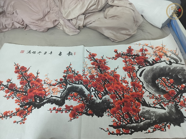 古玩報春真品鑒賞圖