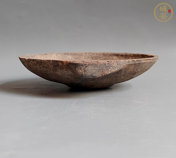 古玩陶瓷灰陶耳杯真品鑒賞圖
