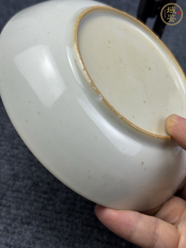 古玩陶瓷乾隆廣彩花卉紋盤一對(duì)真品鑒賞圖