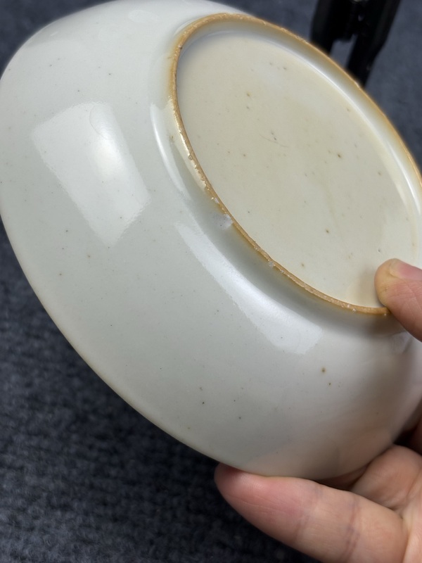 古玩陶瓷乾隆廣彩花卉紋盤一對拍賣，當前價格1388元