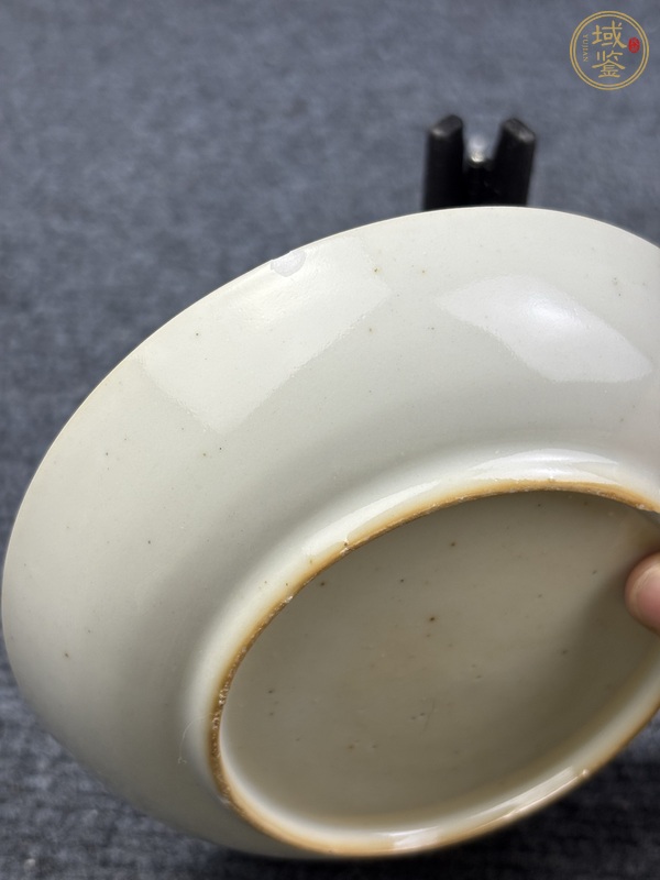 古玩陶瓷乾隆廣彩花卉紋盤一對(duì)真品鑒賞圖