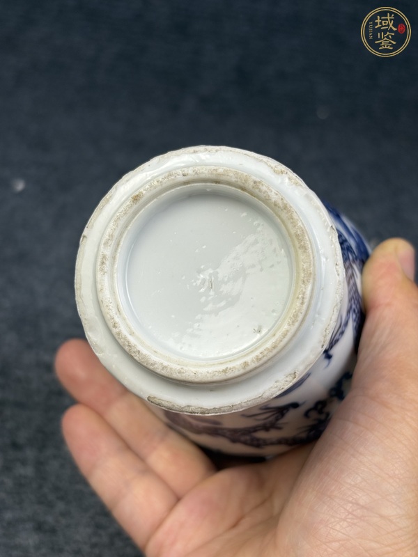 古玩陶瓷青花云龍紋梅瓶真品鑒賞圖