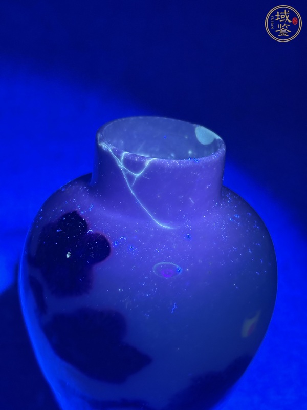 古玩陶瓷青花鶴鹿同春紋梅瓶真品鑒賞圖