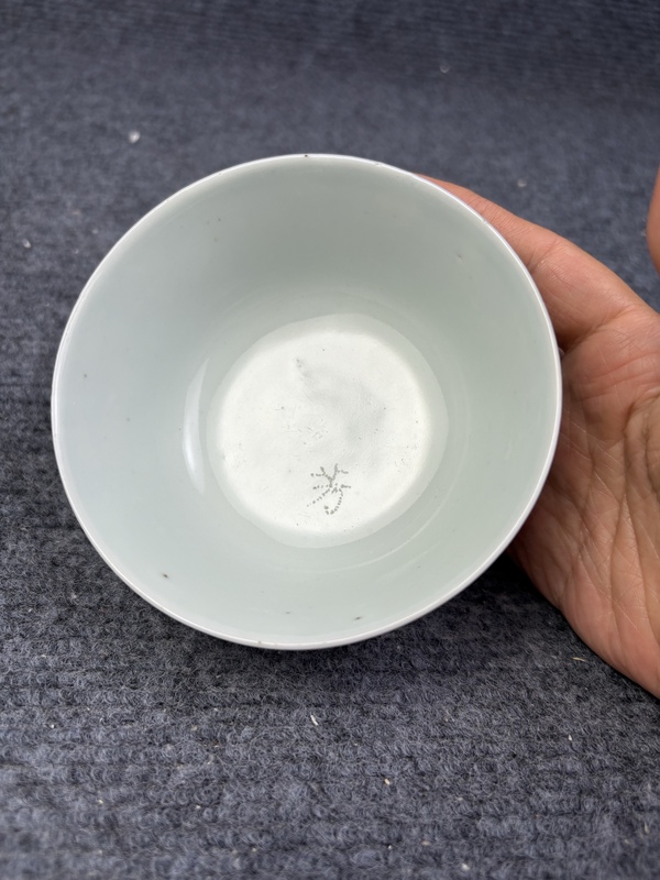 古玩陶瓷青花壽字紋碗拍賣,當前價格1288元