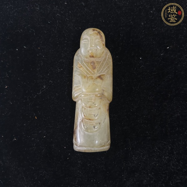 古玩提油仿古“玉人”真品鑒賞圖