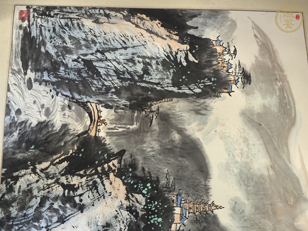 古玩字畫春江送暖圖真品鑒賞圖