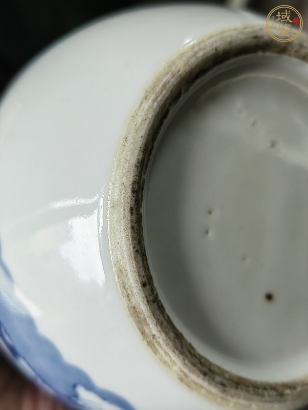 古玩陶瓷青花人物故事紋罐真品鑒賞圖
