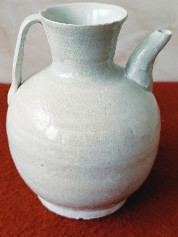 古玩陶瓷青白釉執(zhí)壺拍賣，當(dāng)前價格3000元