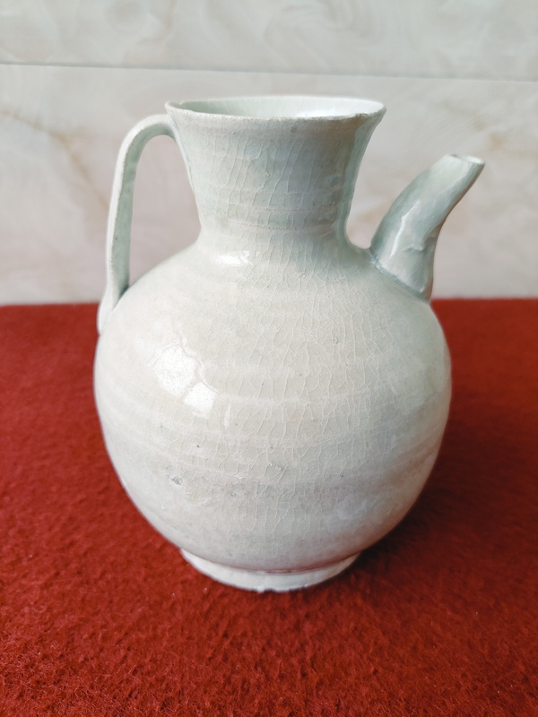 古玩陶瓷青白釉執(zhí)壺拍賣，當(dāng)前價格3000元