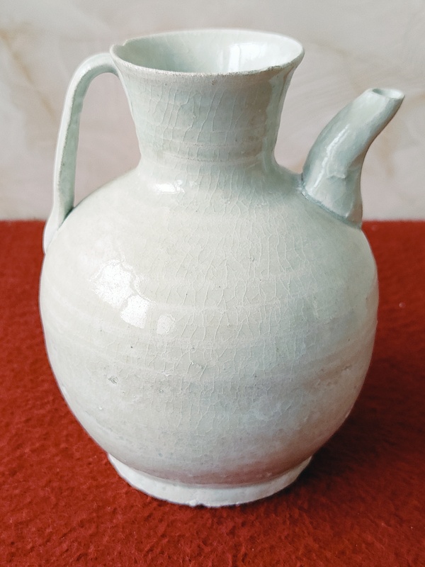 古玩陶瓷青白釉執(zhí)壺拍賣，當(dāng)前價格3000元