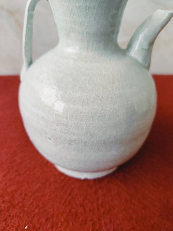 古玩陶瓷青白釉執(zhí)壺拍賣，當(dāng)前價格3000元