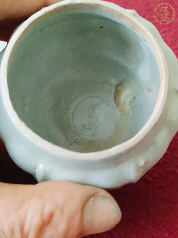 古玩陶瓷青白釉蓋罐真品鑒賞圖
