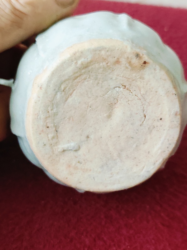 古玩陶瓷湖田窯蓋罐拍賣，當(dāng)前價(jià)格3600元