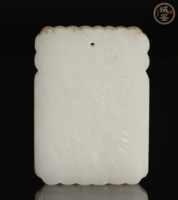 古玩玉器和田玉牌真品鑒賞圖