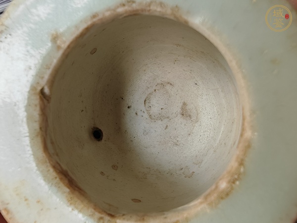 古玩陶瓷青花詩文高足爐真品鑒賞圖