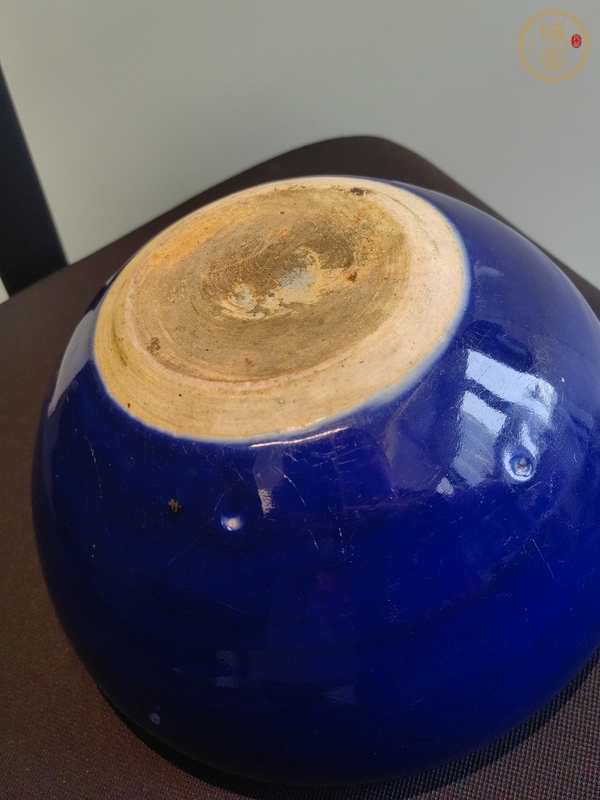 古玩陶瓷霽藍釉香爐真品鑒賞圖