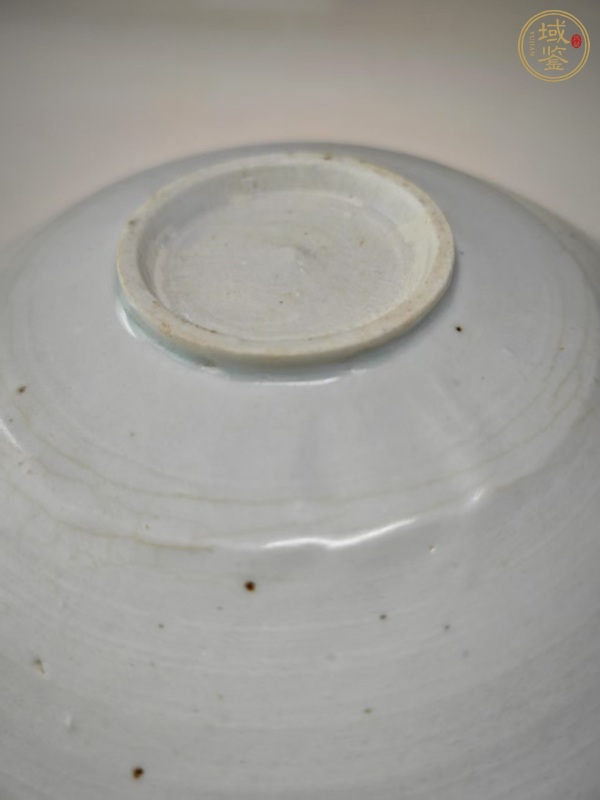 古玩陶瓷青白釉刻花盤真品鑒賞圖