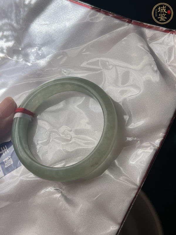 古玩玉器翡翠鐲子真品鑒賞圖