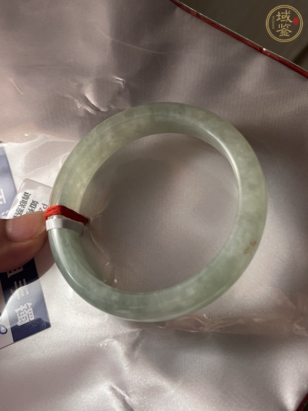 古玩玉器翡翠鐲子真品鑒賞圖