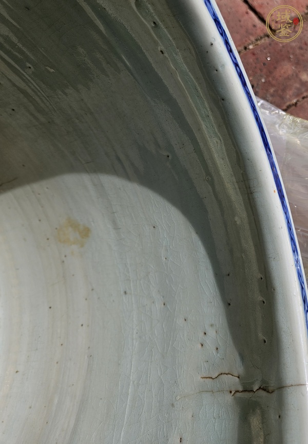 古玩陶瓷青花雙龍戲珠紋直筒爐真品鑒賞圖