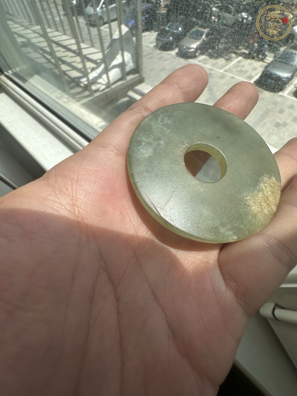 古玩玉器現(xiàn)代仿古璧真品鑒賞圖