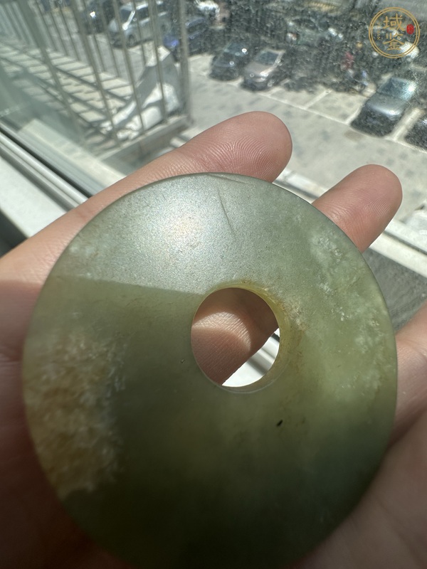 古玩玉器現(xiàn)代仿古璧真品鑒賞圖