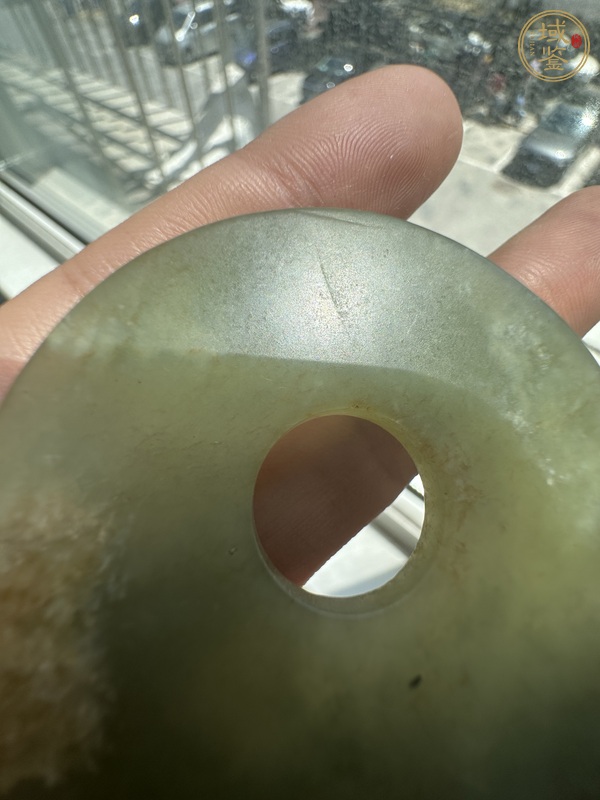 古玩玉器現(xiàn)代仿古璧真品鑒賞圖