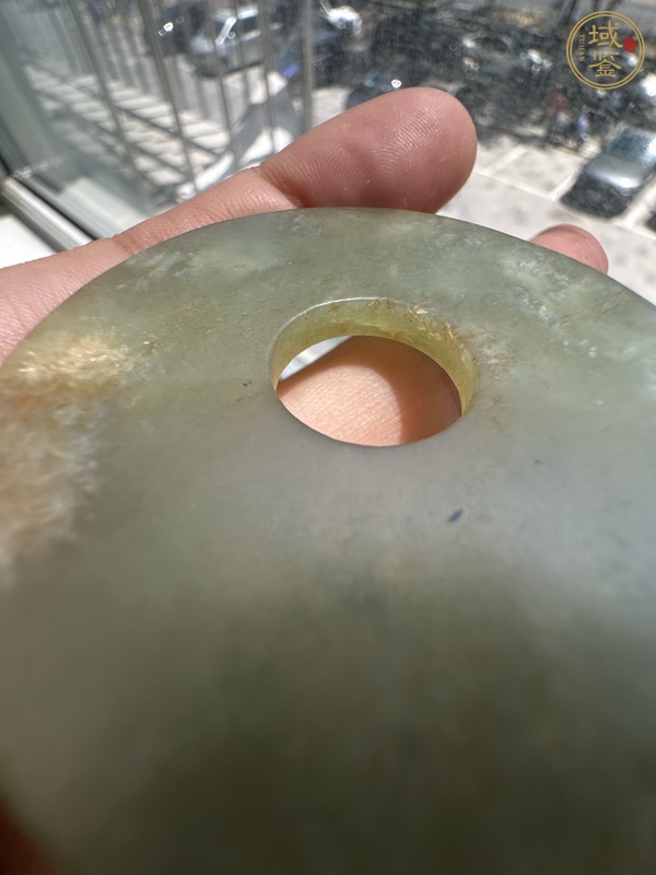 古玩玉器現(xiàn)代仿古璧真品鑒賞圖