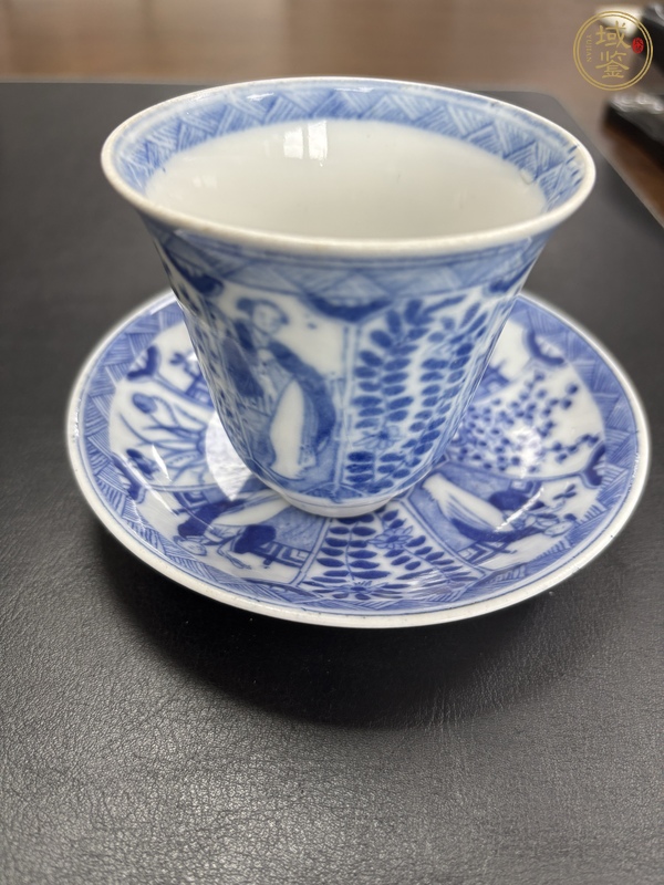 古玩青花杯盤真品鑒賞圖