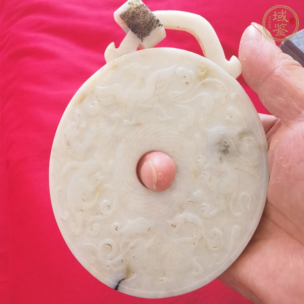 古玩玉器和田玉雕“四神獸”出廓璧真品鑒賞圖