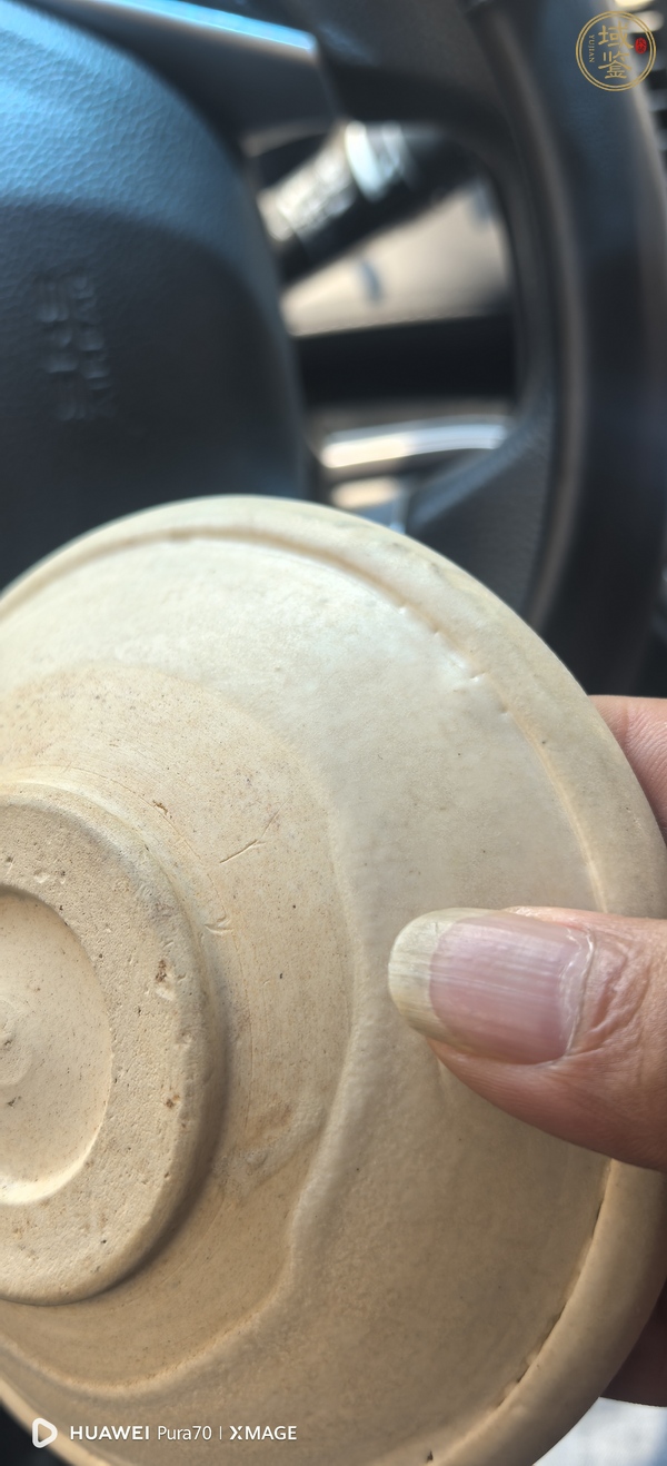 古玩陶瓷邢窯白瓷唇口碗真品鑒賞圖